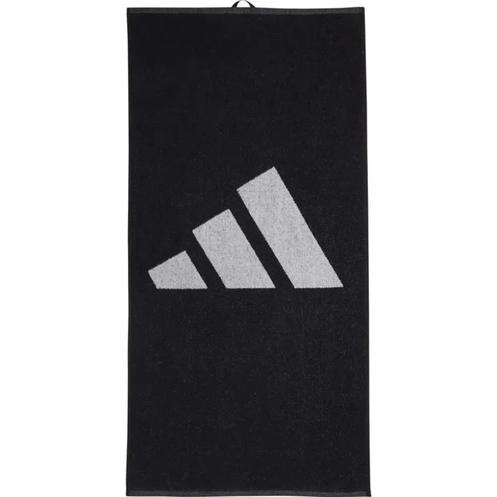 adidas Toalla pequeña de 3 rayas