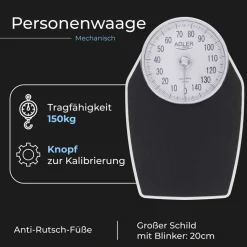 Adler Báscula AD 8177