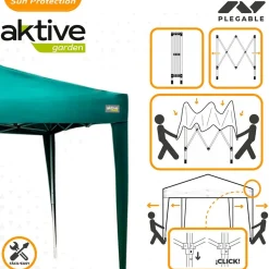 Aktive Cenador plegable Max Air con ventilación de chimenea