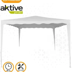 Aktive Gazebo cuadrado 300x300x250 cm