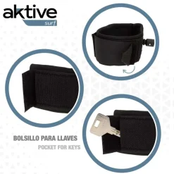 Aktive Leash en Espiral para Paddle Surf
