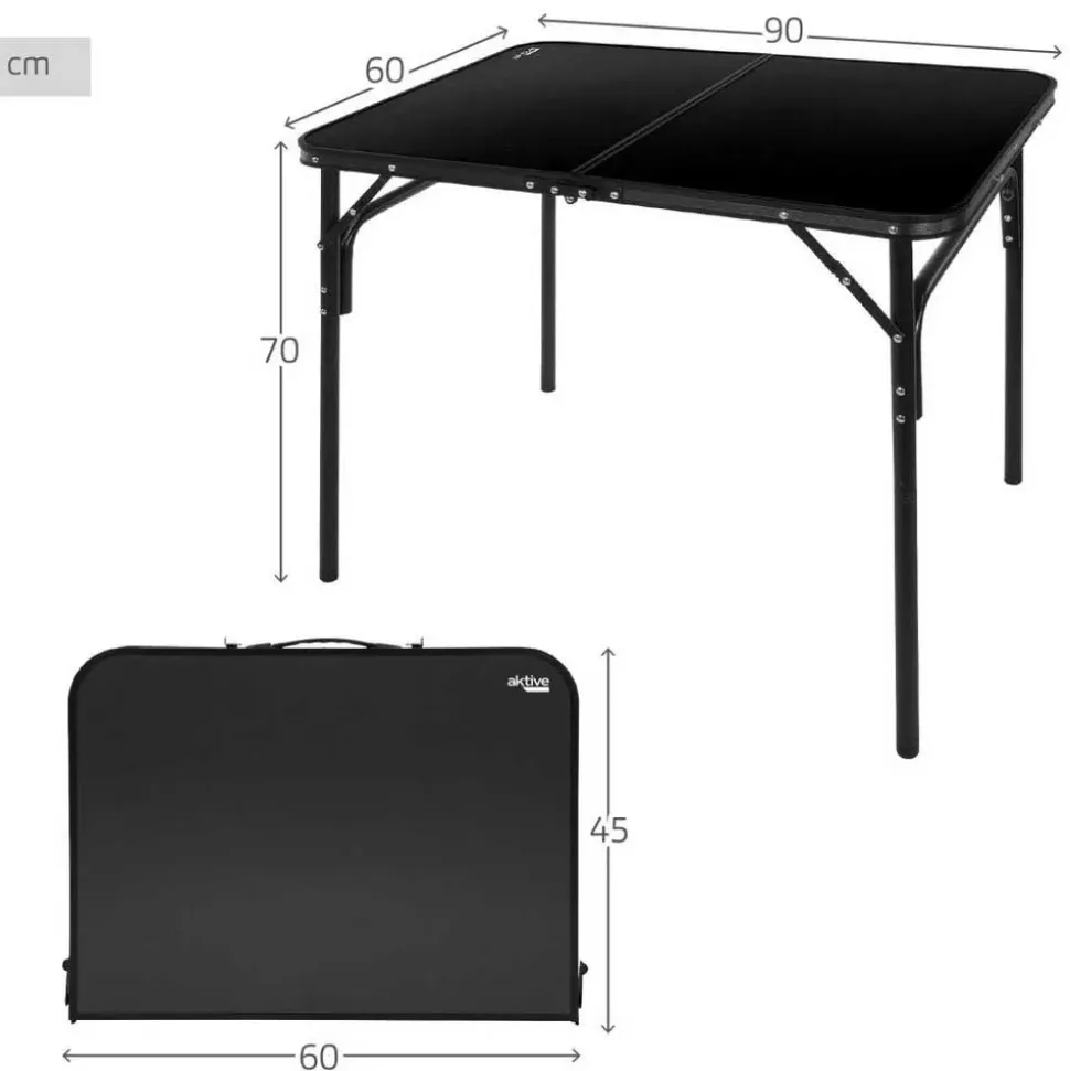 Aktive Mesa plegable para camping 63054