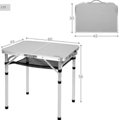 Aktive Mesa plegable para camping 63085