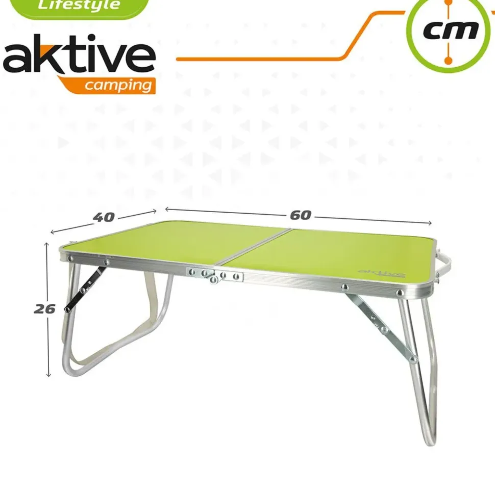 Aktive Mesa plegable 60x40x26 cm