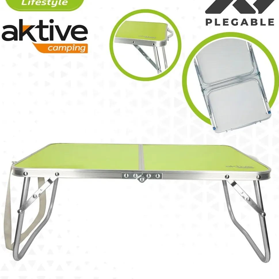 Aktive Mesa plegable 60x40x26 cm