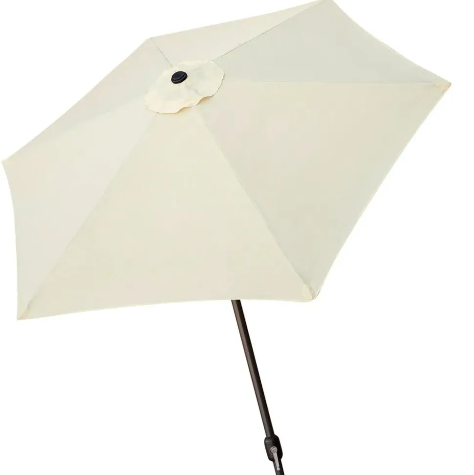 Aktive Parasol hexagonal con protección UV y mástil Aluminio 270 cm 38 mm 240 cm