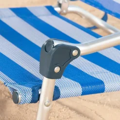 Aktive Silla plegable de aluminio baja 51x44x46 cm