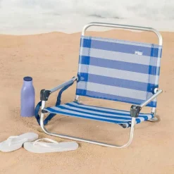 Aktive Silla plegable de aluminio baja 51x44x46 cm