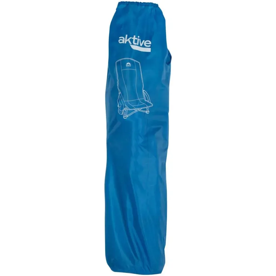 Aktive Silla plegable de aluminio baja 56x46x94 cm