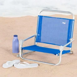 Aktive Silla plegable de aluminio baja 51x44x49 cm