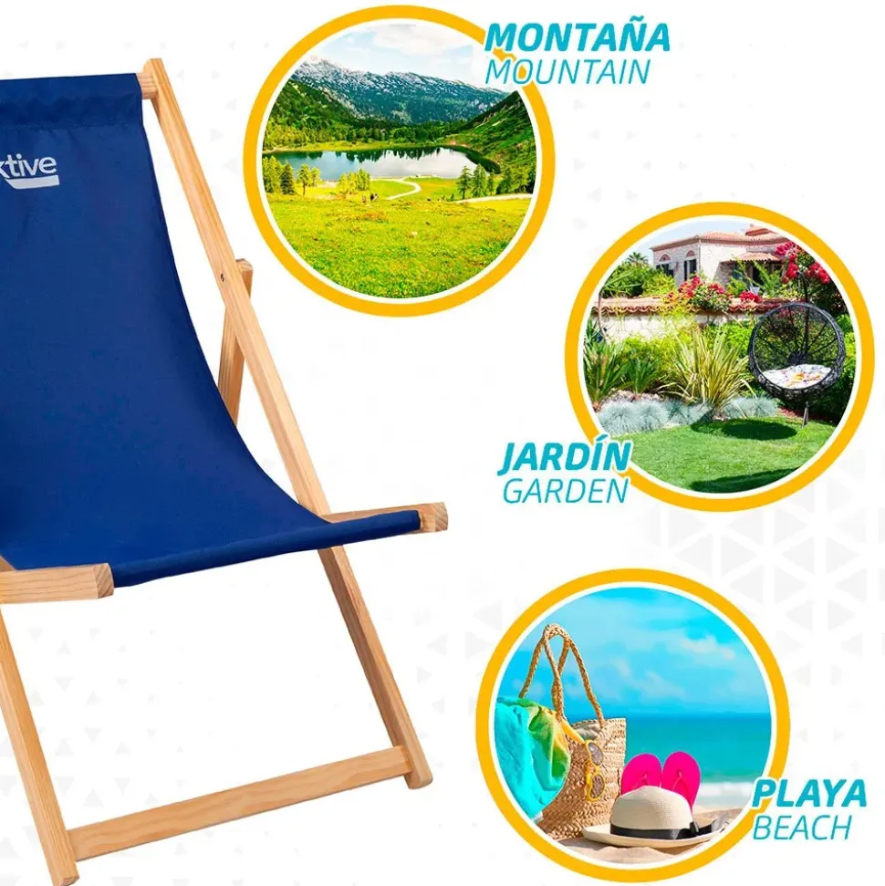 Aktive Silla plegable 56x77.5x78 cm