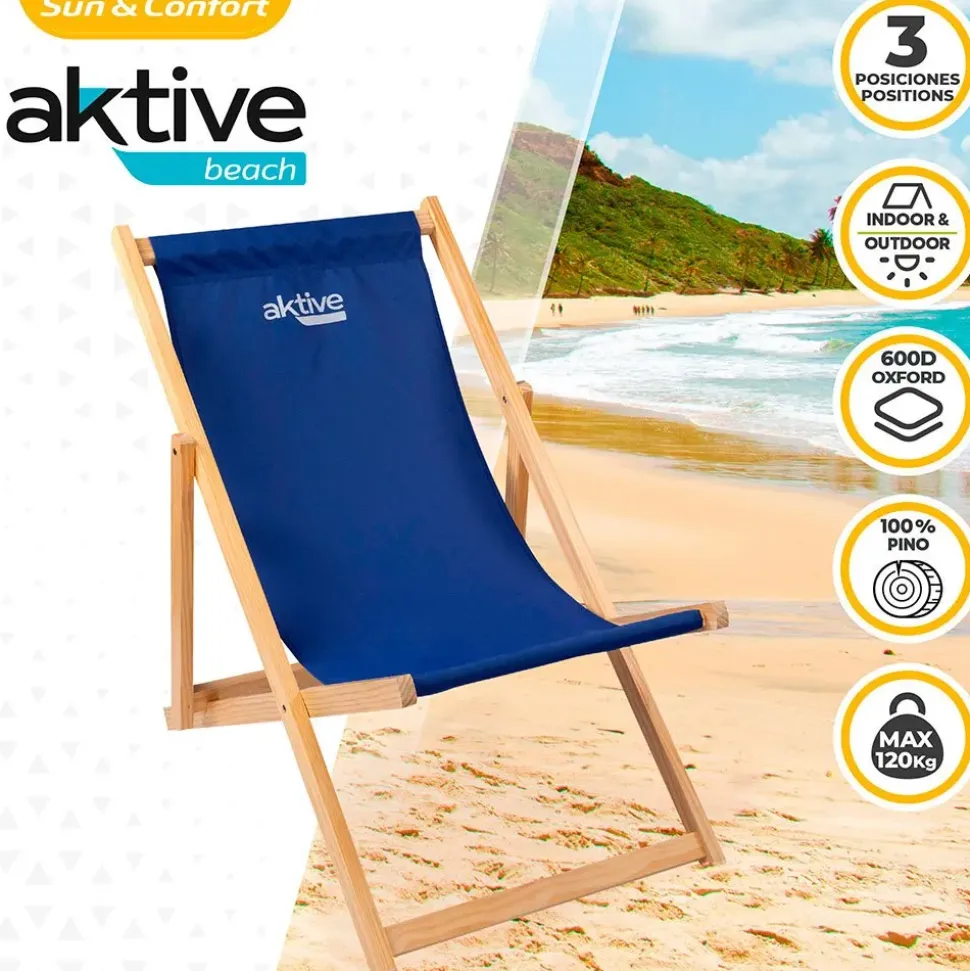 Aktive Silla plegable 56x77.5x78 cm