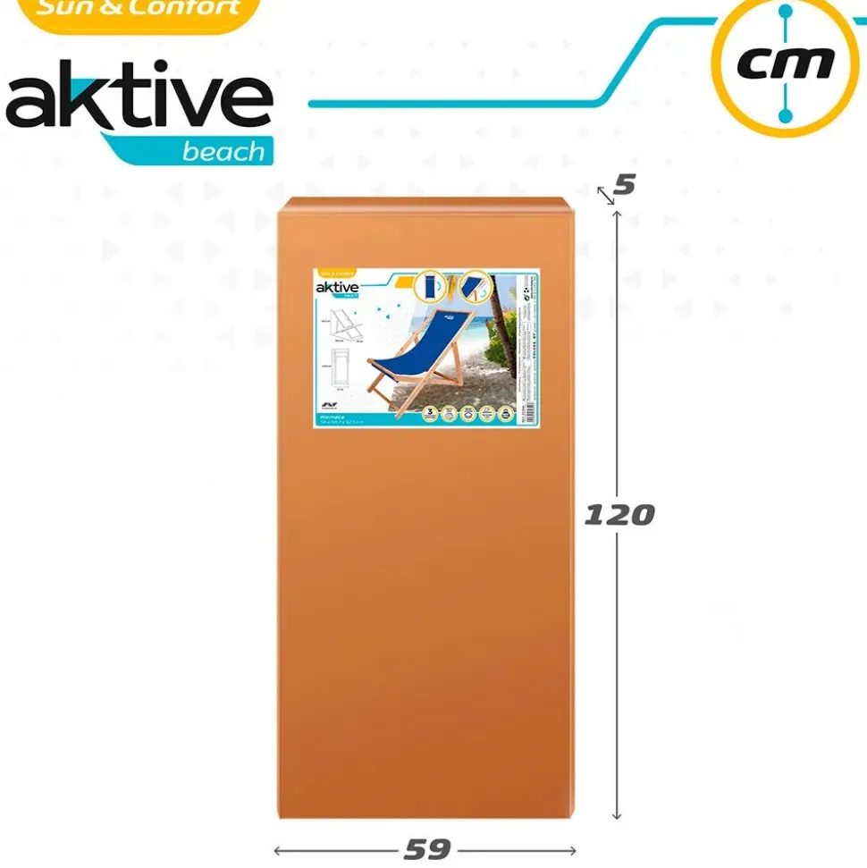 Aktive Silla plegable 56x77.5x78 cm