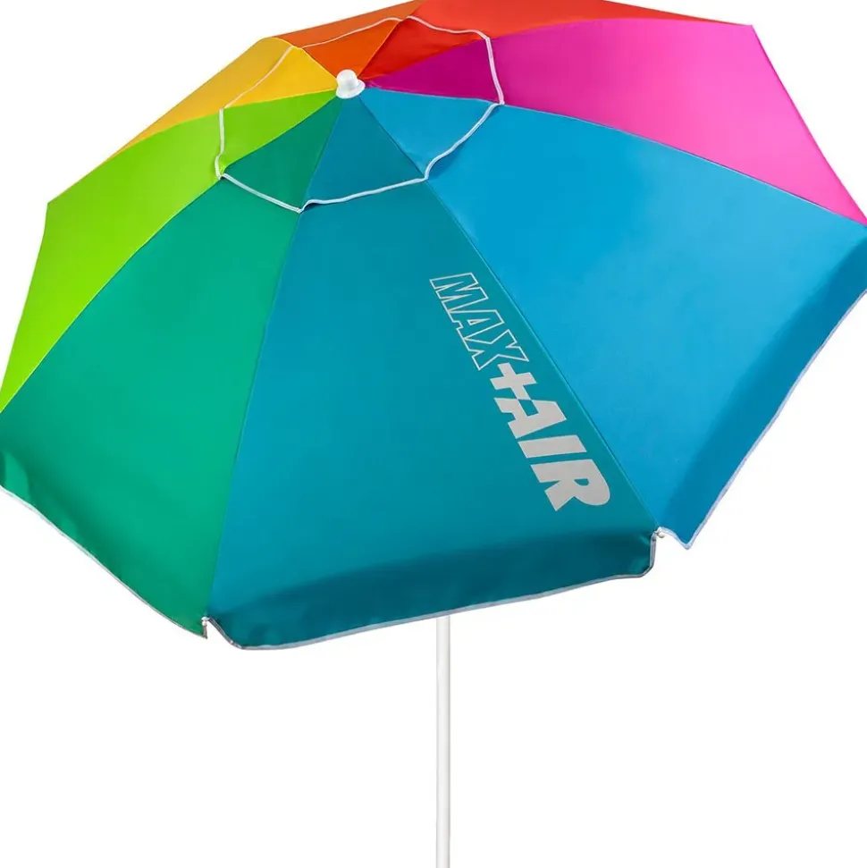 Aktive Sombrilla de Playa con Ventilación Superior Protección UV50 200 cm