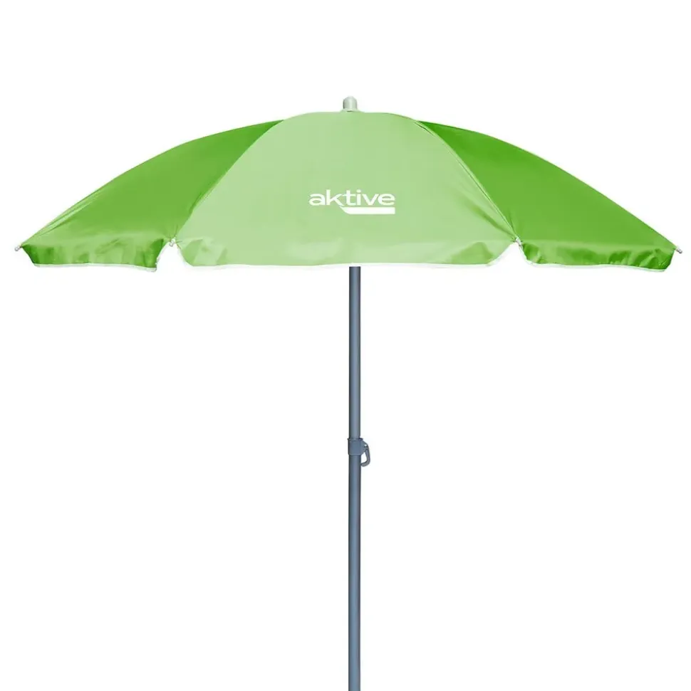 Aktive Sombrilla de playa Inclinable con protección UV50 180 cm