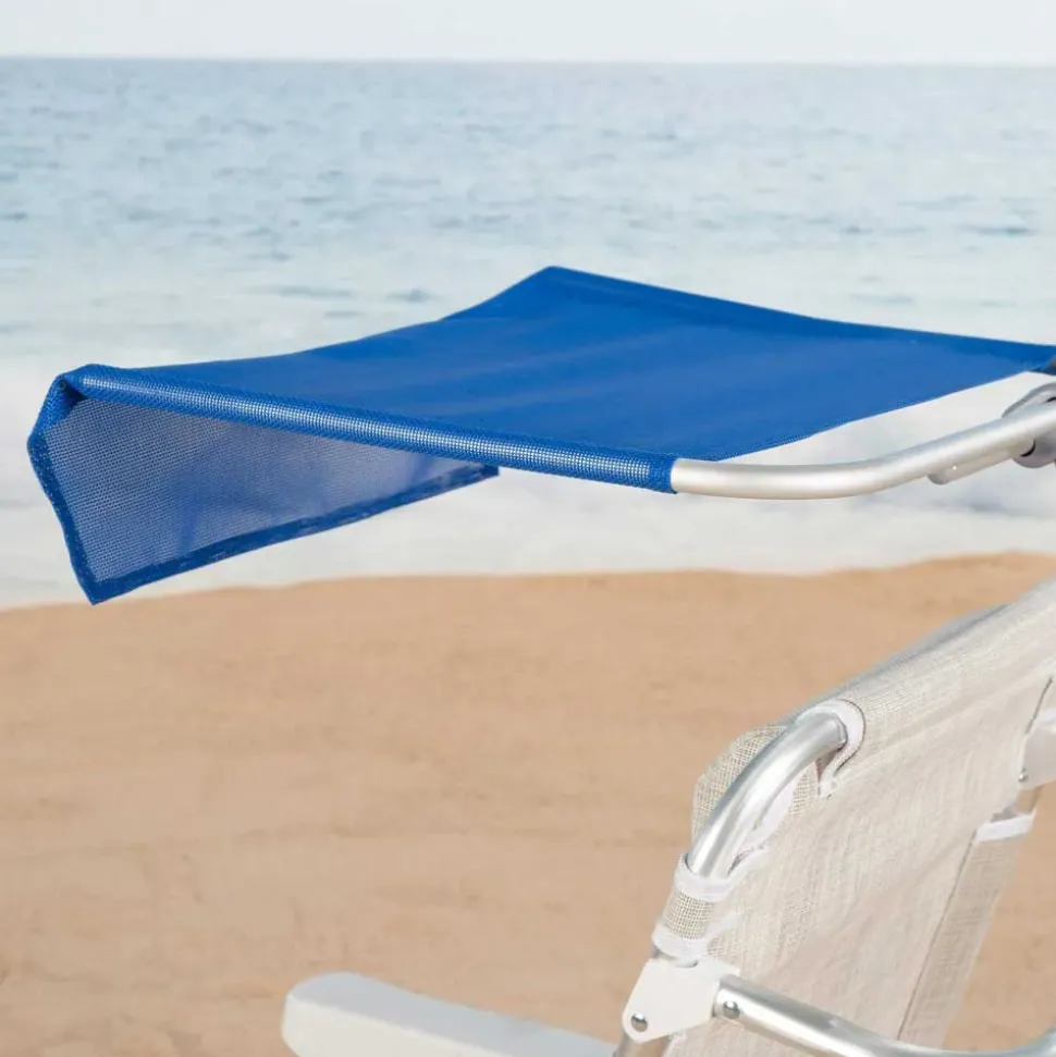 Aktive Sombrilla inclinable para silla de playa 45x50 cm