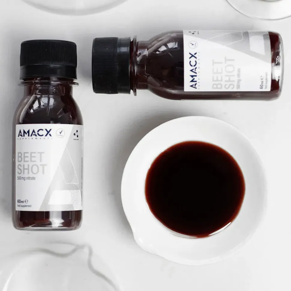 Amacx Energía Beet Shot 500mg 12 unidades