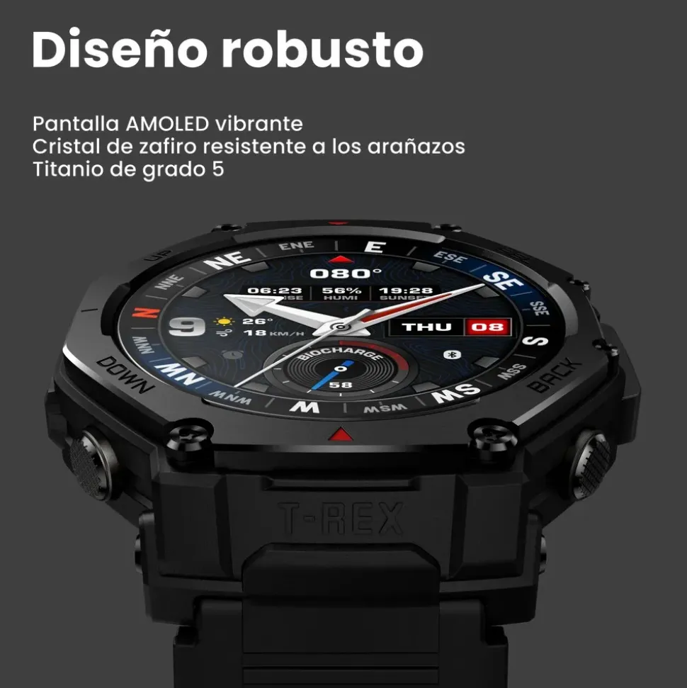 Amazfit Smartwatch T-Rex 3 Pro Hyrox 48 mm
