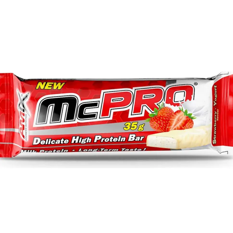 Amix Barrita de proteínas McPro Yogurt De Fresa 35g