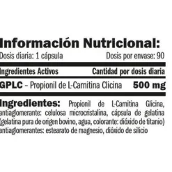 Amix GPLC Carnitina 90 unidades