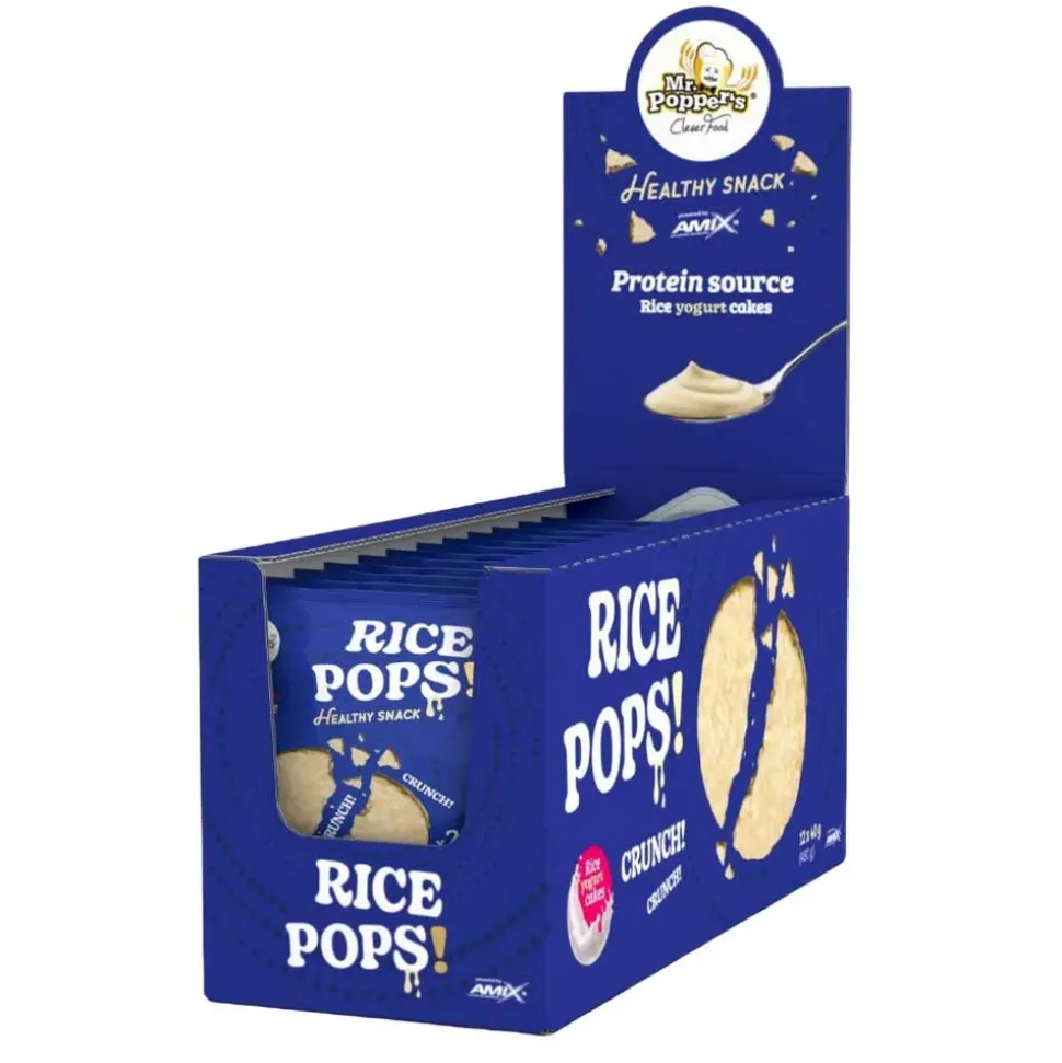 Amix Tortitas de arroz Rice Pops 40g Cacao 12 unidades