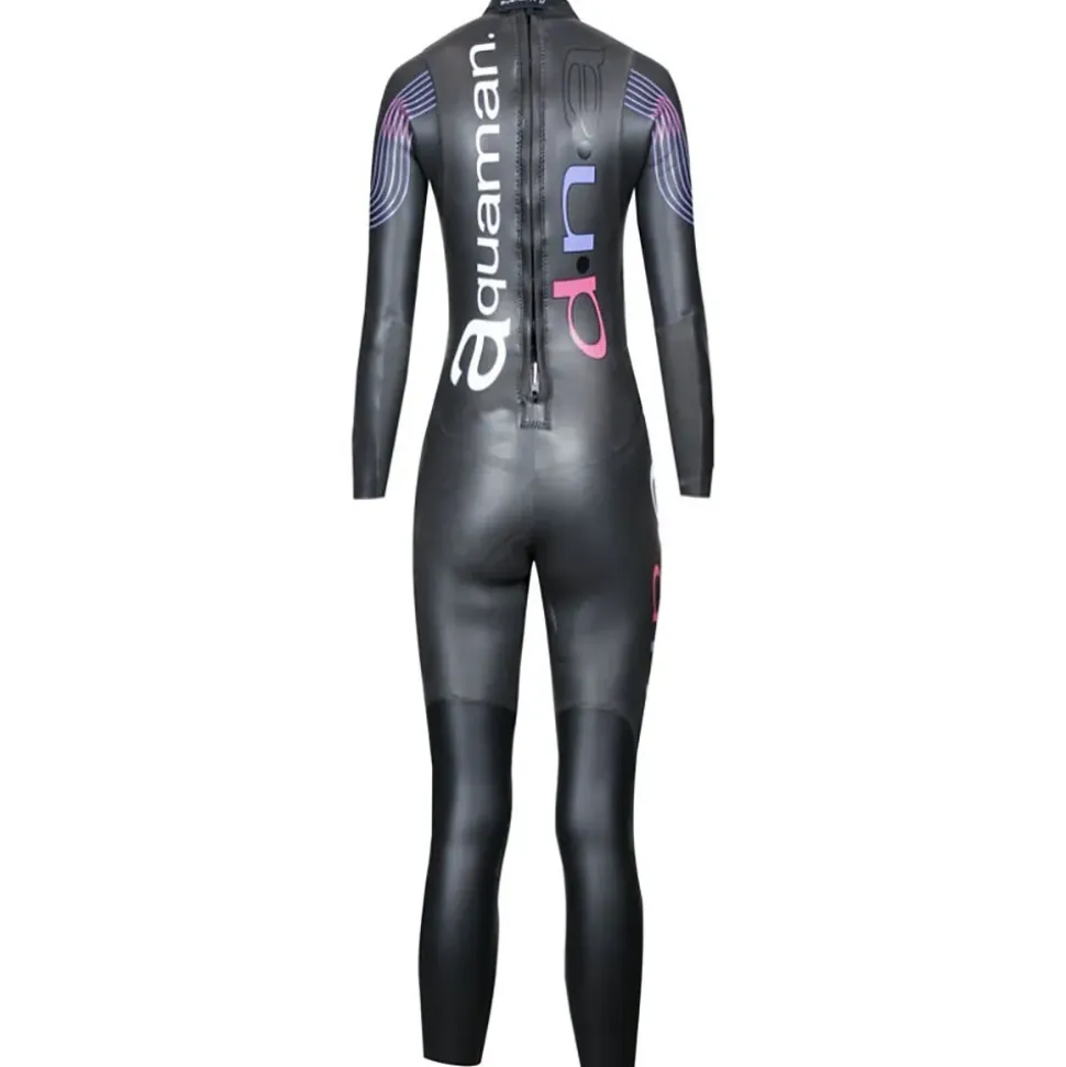 Aquaman Traje de neopreno de manga larga para aguas abiertas DNA