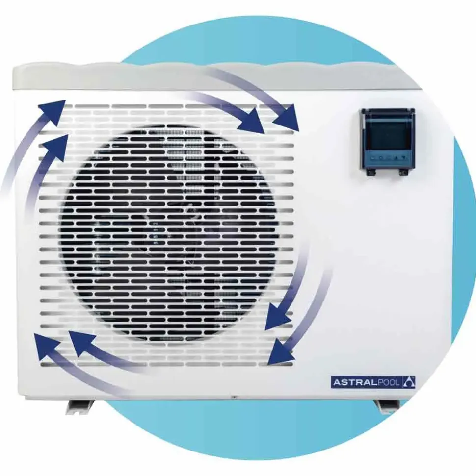 Astralpool Bomba de calor inverter 77252 Eco Elyo-24 8m³/h