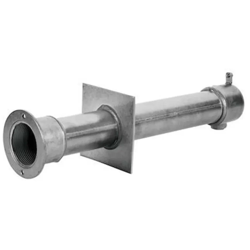 Astralpool 00327 Conducto de pared Inox AISI304 L240mm con rosca interior de 1 1/2 en ambos extremos