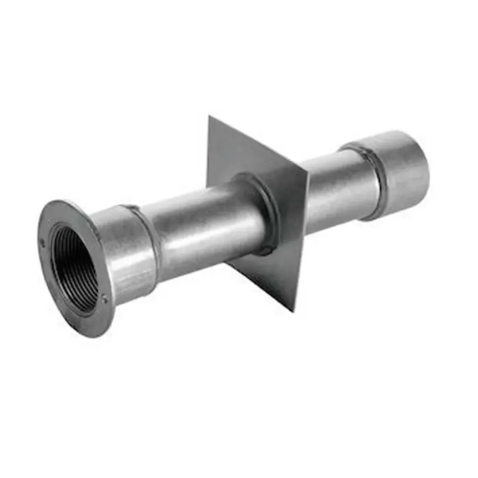 Astralpool 00327 Conducto de pared Inox AISI304 L240mm con rosca interior de 1 1/2 en ambos extremos