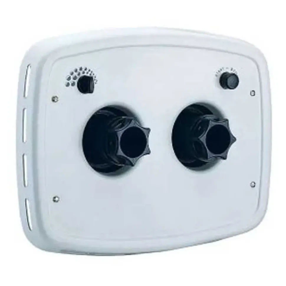 Astralpool 11508 conjuntos de boquillas con placa frontal rectangular en plástico