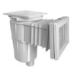 Astralpool Cubierta cuadrada de boca larga estándar para skimmer de piscina de 6º 35665 Poliéster 17.5L