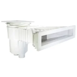 Astralpool Cubierta cuadrada para piscina de hormigón con skimmer empotrado 17.5L reacondicionado