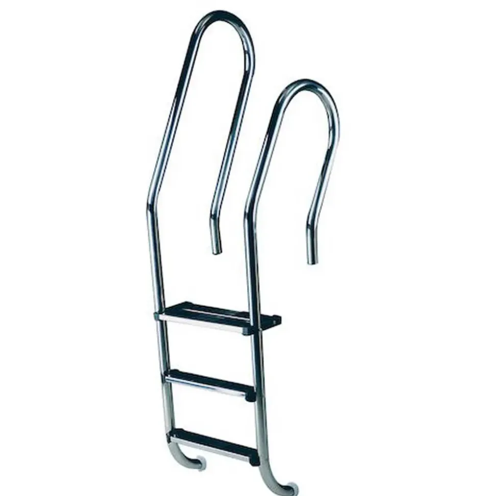 Astralpool Escalera de piscina Mixta AISI316 + 1 peldaño doble de seguridad 2 Escalones