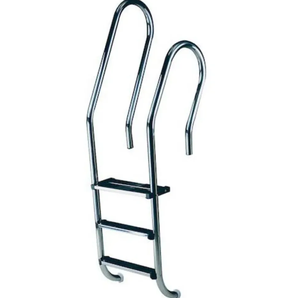 Astralpool Escalera de piscina Mixta AISI316 + 1 peldaño doble de seguridad 4 Escalones
