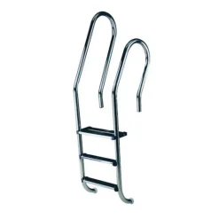 Astralpool Escalera de piscina Mixta AISI316 + 1 peldaño doble de seguridad 3 Escalones