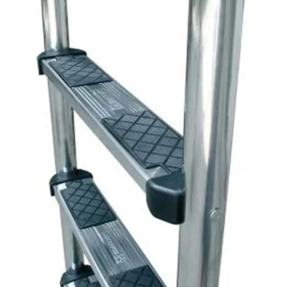 Astralpool Escalera de piscina mixta AISI316 5 peldaños de lujo reacondicionado