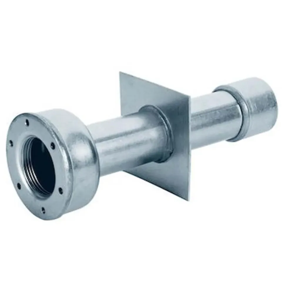 Astralpool 00328 Inox AIXI304 L340mm conducto de pared con rosca interior de 1 1/2 en ambos extremos