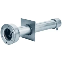 Astralpool 00328 Inox AIXI304 L340mm conducto de pared con rosca interior de 1 1/2 en ambos extremos