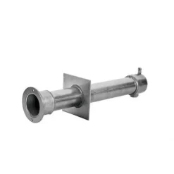Astralpool 00328 Inox AIXI304 L340mm conducto de pared con rosca interior de 1 1/2 en ambos extremos