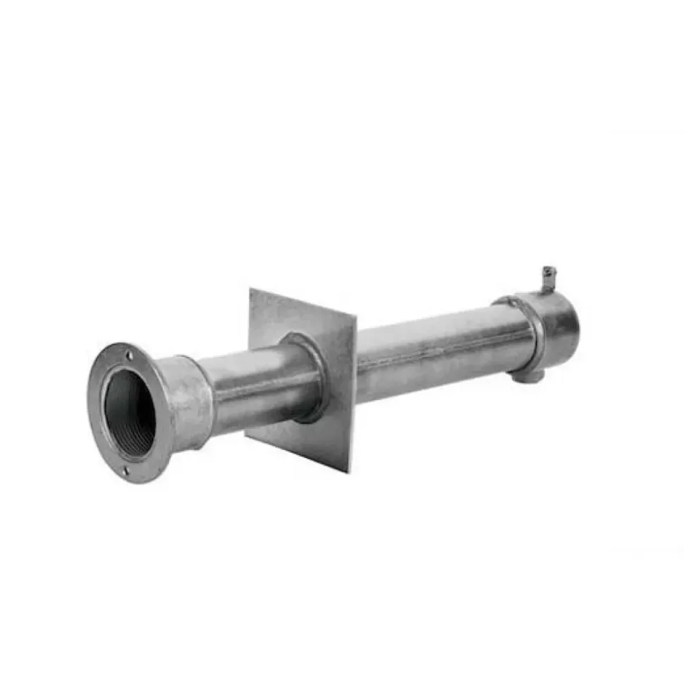 Astralpool 00328 Inox AIXI304 L340mm conducto de pared con rosca interior de 1 1/2 en ambos extremos