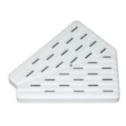 Astralpool Placa polipropileno para esquina de canal rebosadero 22392 45º h35mm L250mm L1_245mm