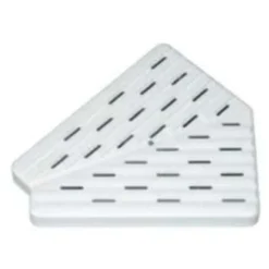 Astralpool Placa polipropileno para esquina de canal rebosadero 22389 45º h22mm L300mm L1_295mm