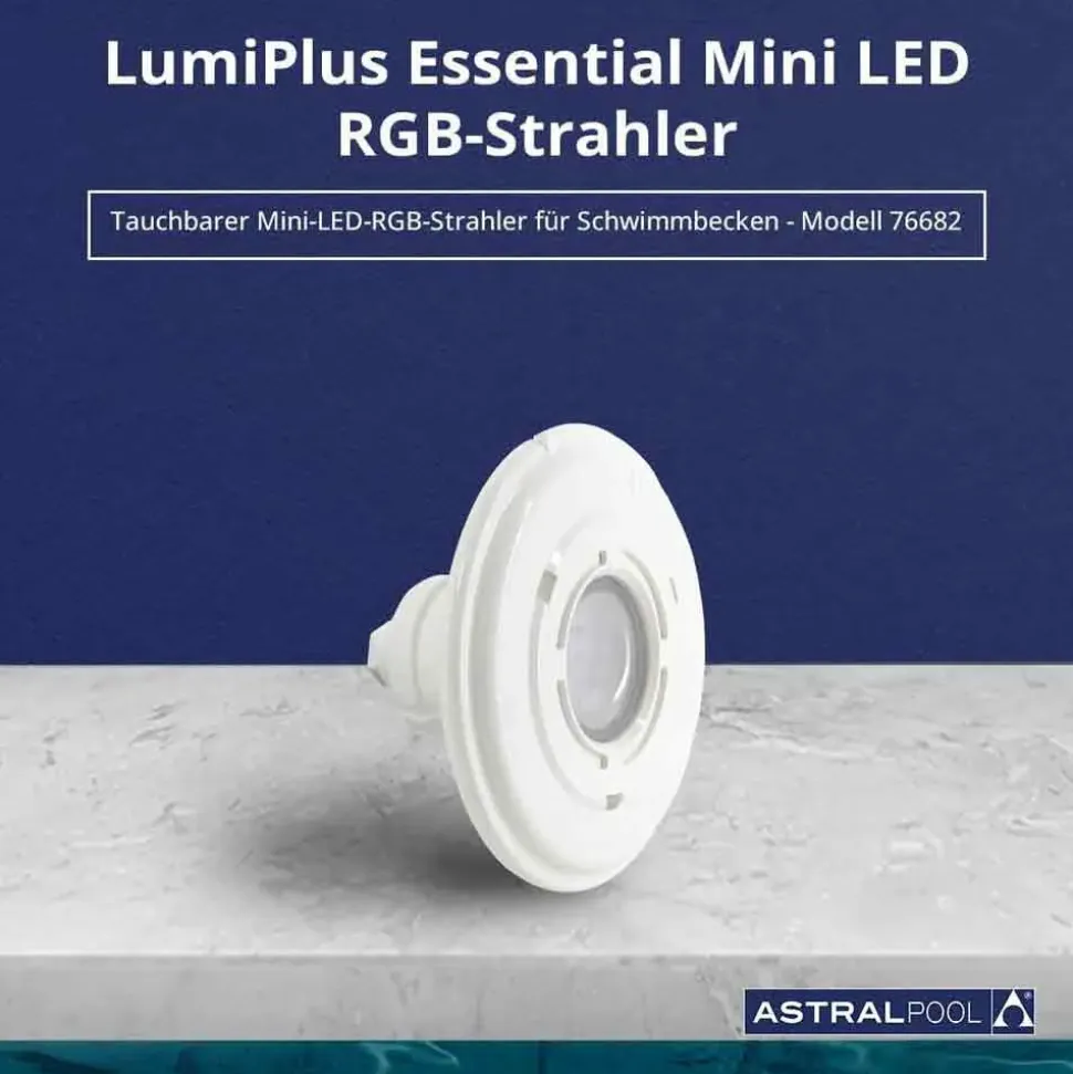 Astralpool Proyector 76682 Essential Mini RGB For Niche Mounted