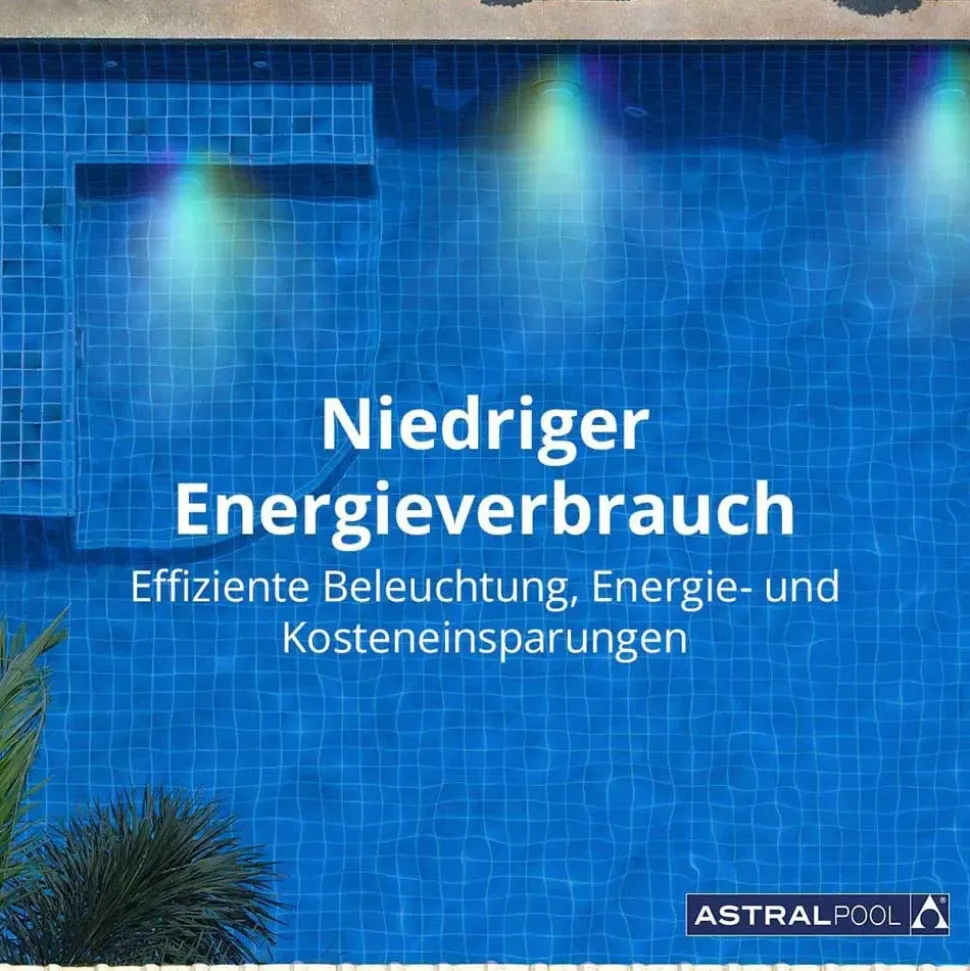 Astralpool Proyector 64341 LumiPlus Essential Rapid RGB RC1100 For Liner Pool