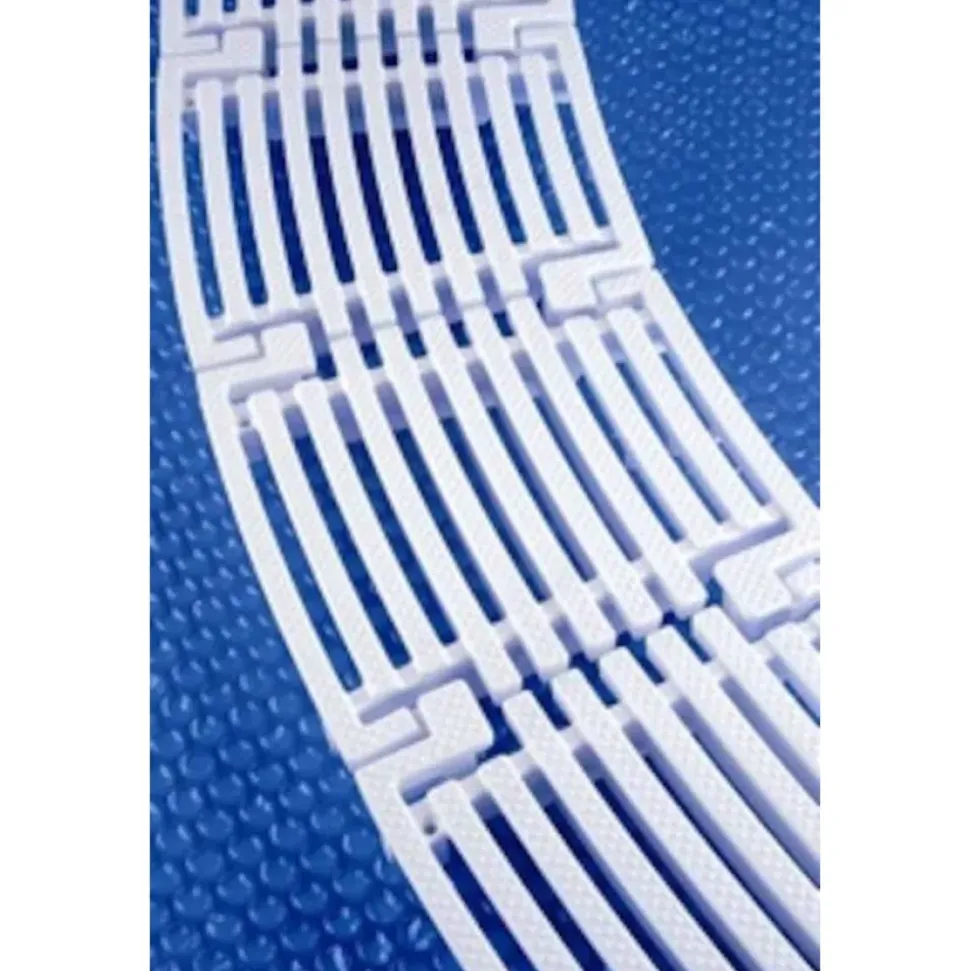 Astralpool Rejilla canal desbordante placa curva 05586 h24mm L250mm L1_245mm R2m