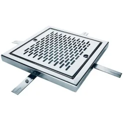 Astralpool Rejilla de desagüe 00284 AISI304 en Acero inoxidable 200x200mm