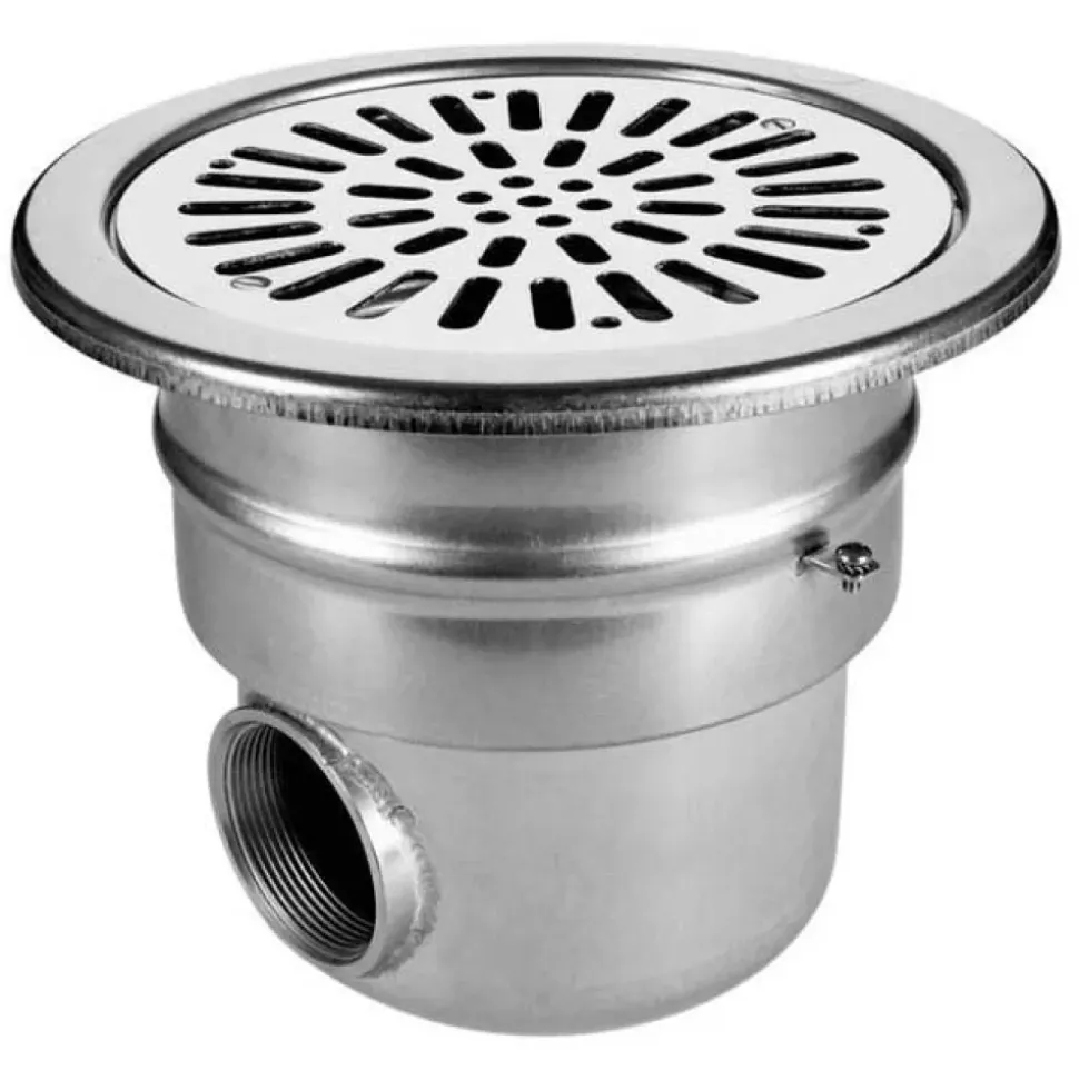 Astralpool Sumidero principal circular para piscina de hormigón side outlet 2´´ bottom outlet 1 1/2´´ 26196