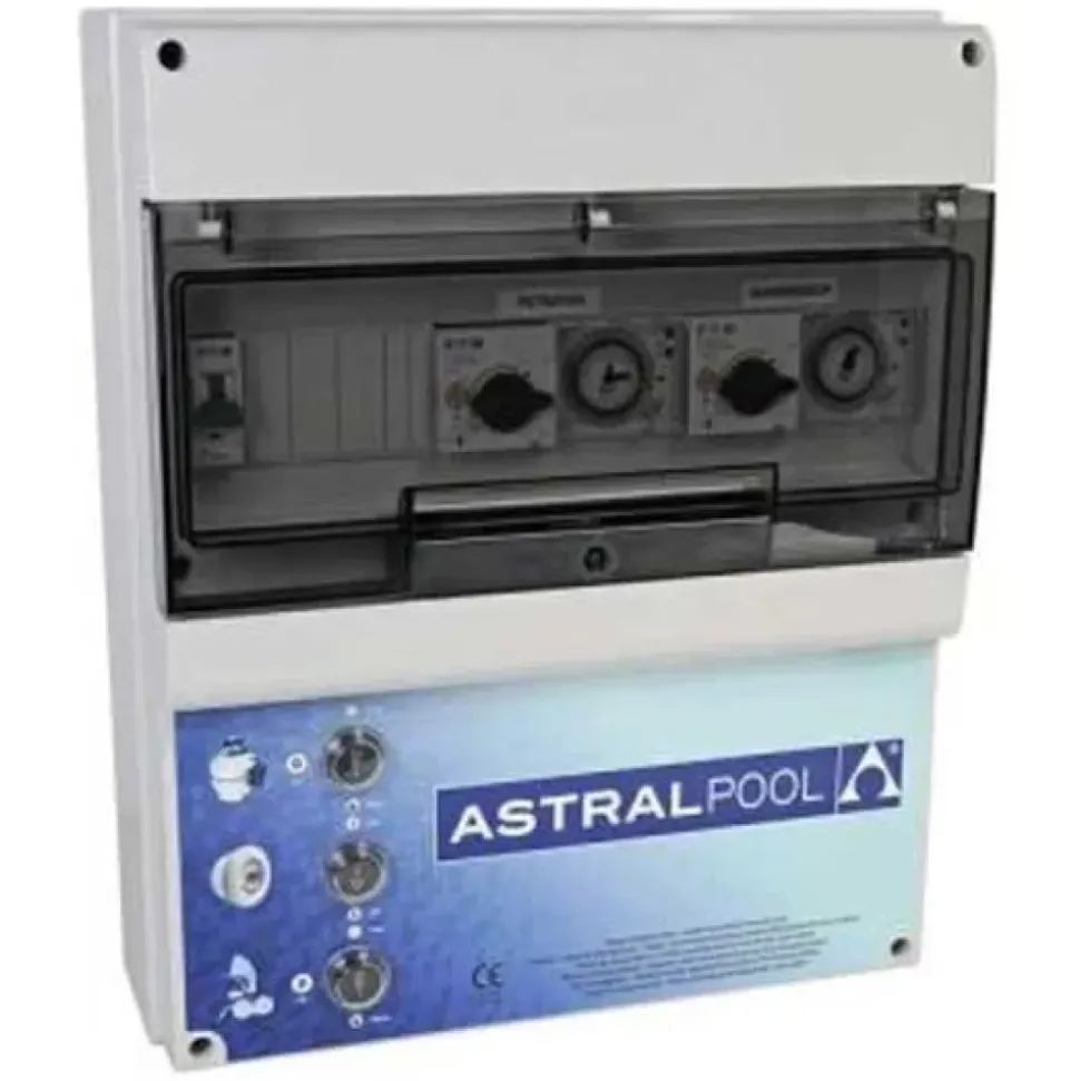 Astralpool 70428 Tipo D Protección térmica de sobrecarga_contactor_reloj programador 24h