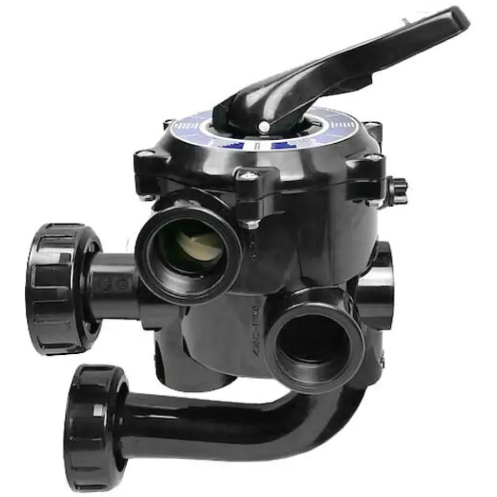 Astralpool Válvula multivía de 3 vías de 75285 Classic Plus 1 1/2´´ configuración 3 Ø con conexión para filtro 50mm