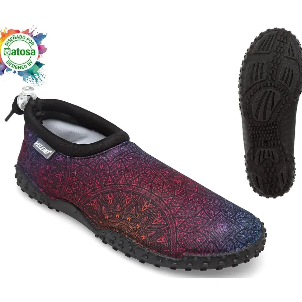 Atosa Zapatillas de agua Aquasocker Mandala